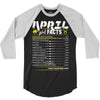 April Girl Facts Taurus 3/4 Sleeve Shirt