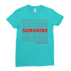 Good Morning Sunshine Ladies Fitted T-Shirt