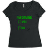 im drunk Women's Triblend Scoop T-shirt