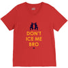 don't ice me bro V-Neck Tee