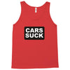 cars suck Tank Top