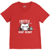 catffeine V-Neck Tee