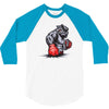 mma bulldog final 3/4 Sleeve Shirt