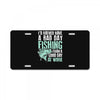fishing fanatics1 License Plate