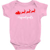 squadgoals santa Baby Bodysuit