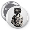 stereo head Pin-back button