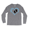 Baby Boy with Heart Any Name Customized Long Sleeve Shirts