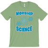science worship funny geek atheist anti religion T-Shirt