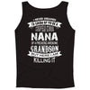 Super Cool Nana Of A Freaking Awesome Grandson Tank Top
