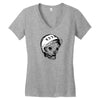 Astronaut Dog Women's V-Neck T-Shirt