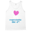 i love july especially the 4th Tank Top