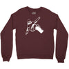 snowboarder freestyle piste snowboarden sport Crewneck Sweatshirt