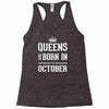 queens are born in october. Racerback Tank