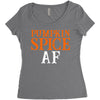 pumpkin space af Women's Triblend Scoop T-shirt