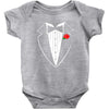 rose tuxedo t shirt Baby Onesie