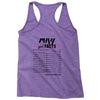 May Girl Facts Gemini Racerback Tank