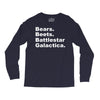 bears, beets, battlestar galactica Long Sleeve Shirts
