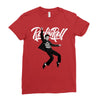 Elvis Presley Rock N Roll Ladies Fitted T-Shirt