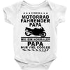 motorrad papa Baby Onesie