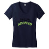 im so cute i must have been adopted Women's V-Neck T-Shirt