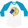 time travel to the moon 3/4 Sleeve Shirt