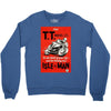 vintage tt race poster, ideal gift or birthday present Crewneck Sweatshirt