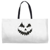pumpkin face Weekender Totes