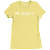 idk google it Ladies Fitted T-Shirt