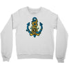 king of pirates anchor Crewneck Sweatshirt
