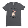 high end french bulldog Ladies Fitted T-Shirt