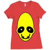 happy Ladies Fitted T-Shirt