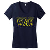 Wah (Waluigi's Voice) Women's V-Neck T-Shirt