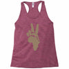 peace to africa Racerback Tank
