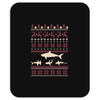 christmas ugly shark Mousepad