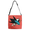jose sharks youth Adjustable Strap Totes