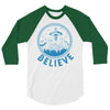 alien up 3/4 Sleeve Shirt