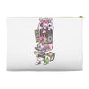 piggy pizza Accessory Pouches