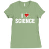 i love science Ladies Fitted T-Shirt