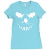 skull. Ladies Fitted T-Shirt