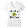 world's best nana Women's V-Neck T-Shirt