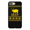 ugly sweater party beer bear funny iPhone 8 Plus