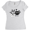 Cats Women's Triblend Scoop T-shirt