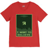 buried believer V-Neck Tee