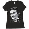 tesla Ladies Fitted T-Shirt