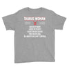 Taurus Woman Youth Tee