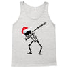skeleton dabbing christmas Tank Top