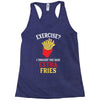 Exercise Extra Fries Racerback Tank