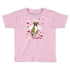 my boxer is my valentine1 Toddler T-shirt