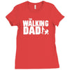 the walking dad Ladies Fitted T-Shirt