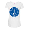 andromeda initiative Maternity Scoop Neck T-shirt